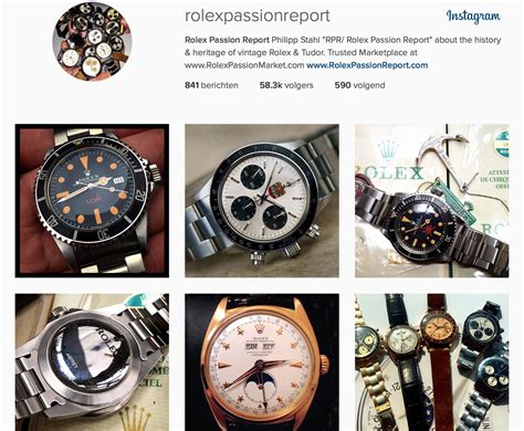 account intsagram rolex|best watch accounts for instagram.